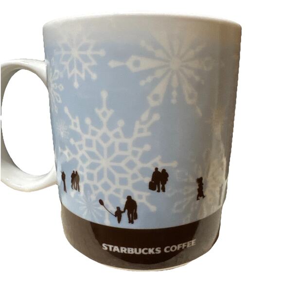 Starbucks Coffee Holiday Mug 2008 Chicago Magnificent Mile 16 oz. - Picture 3 of 5